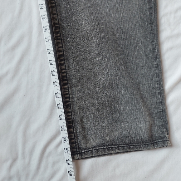 Legend One Straight Leg Mid Rise Black Jeans, 46 x 30 - Picture 8 of 9